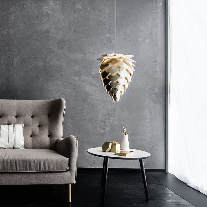 Conia lampe børstet messing, Ø 40 cm Umage