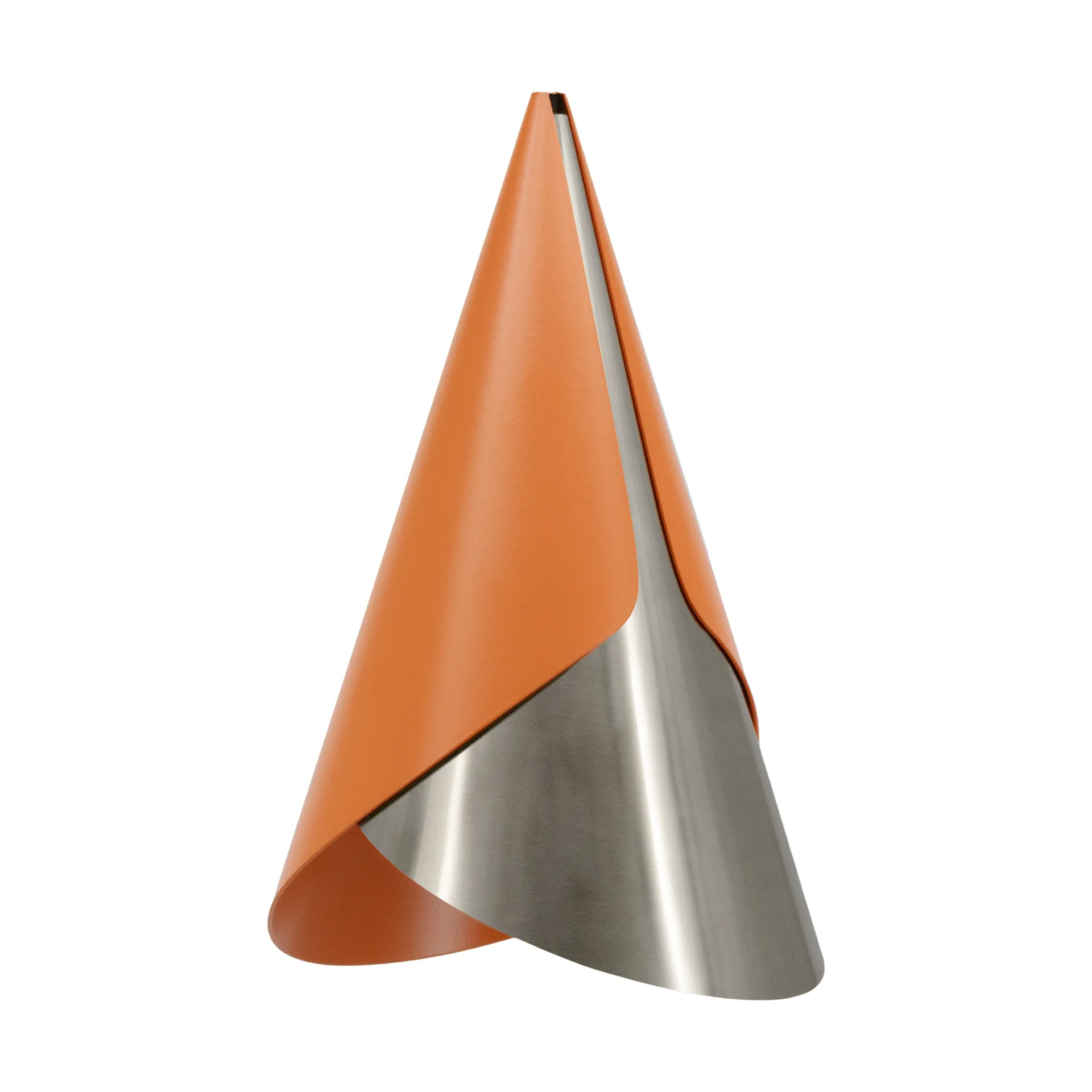 Cornet lampeskærm, Nuance orange-steel Umage
