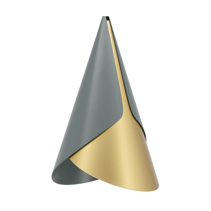 Cornet lampeskærm - Slate-brass - Umage