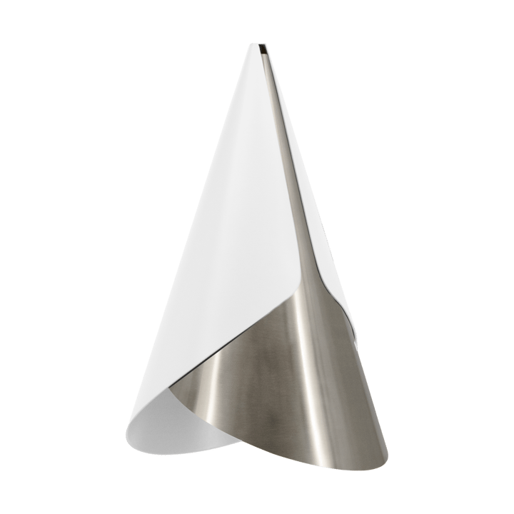 Cornet lampeskærm - White-steel - Umage
