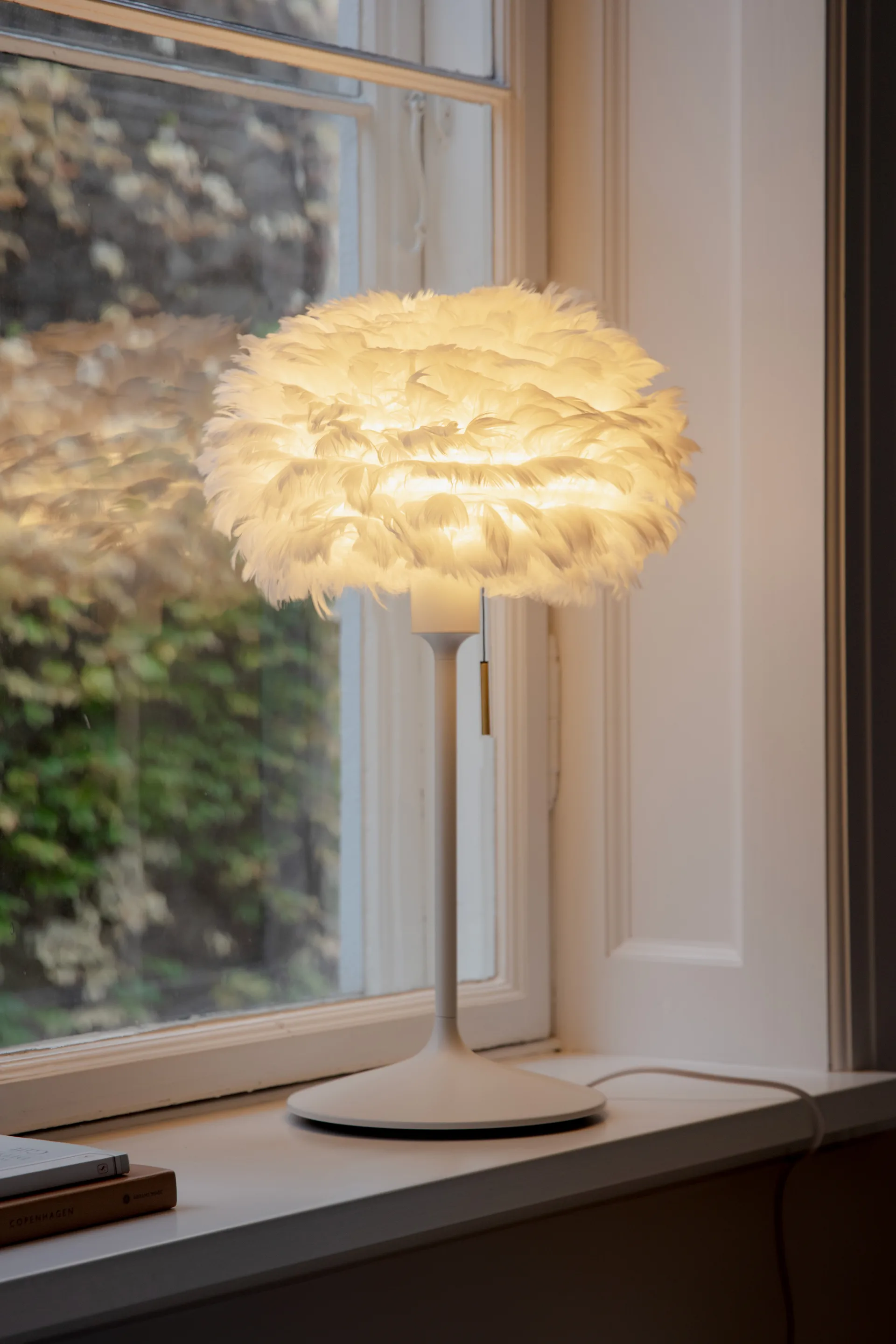 Eos bordlampe mini, Hvid-Hvid Umage