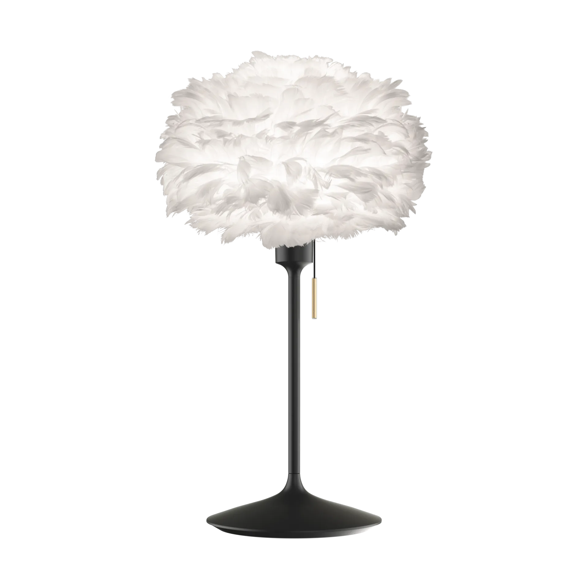 Eos bordlampe mini, Hvid-Sort Umage