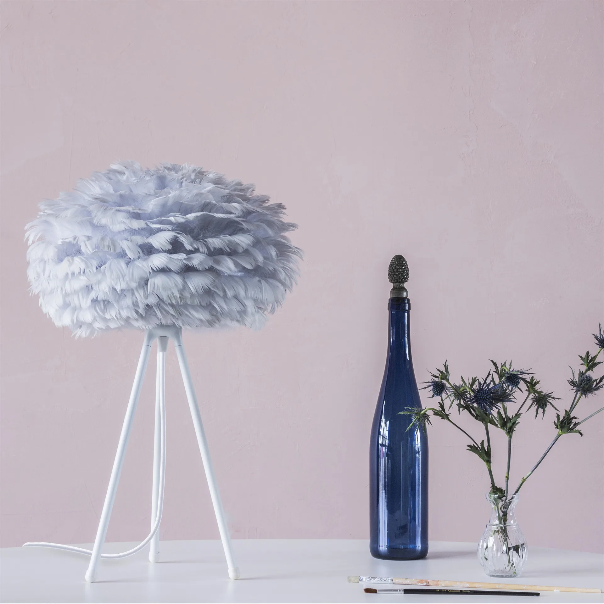 Eos lampe lysegrå, Mini Ø 35 cm Umage