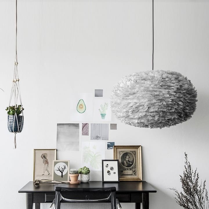 Eos lampe lysegrå, X-large Ø 75 cm Umage