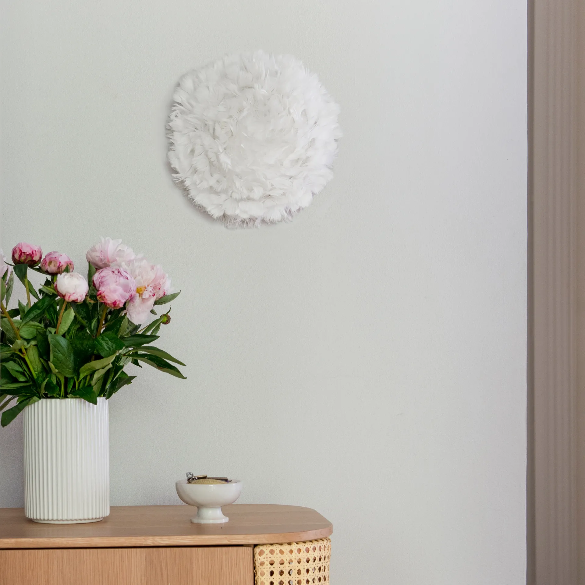 Eos Up loftslampe hvid, 30 cm Umage