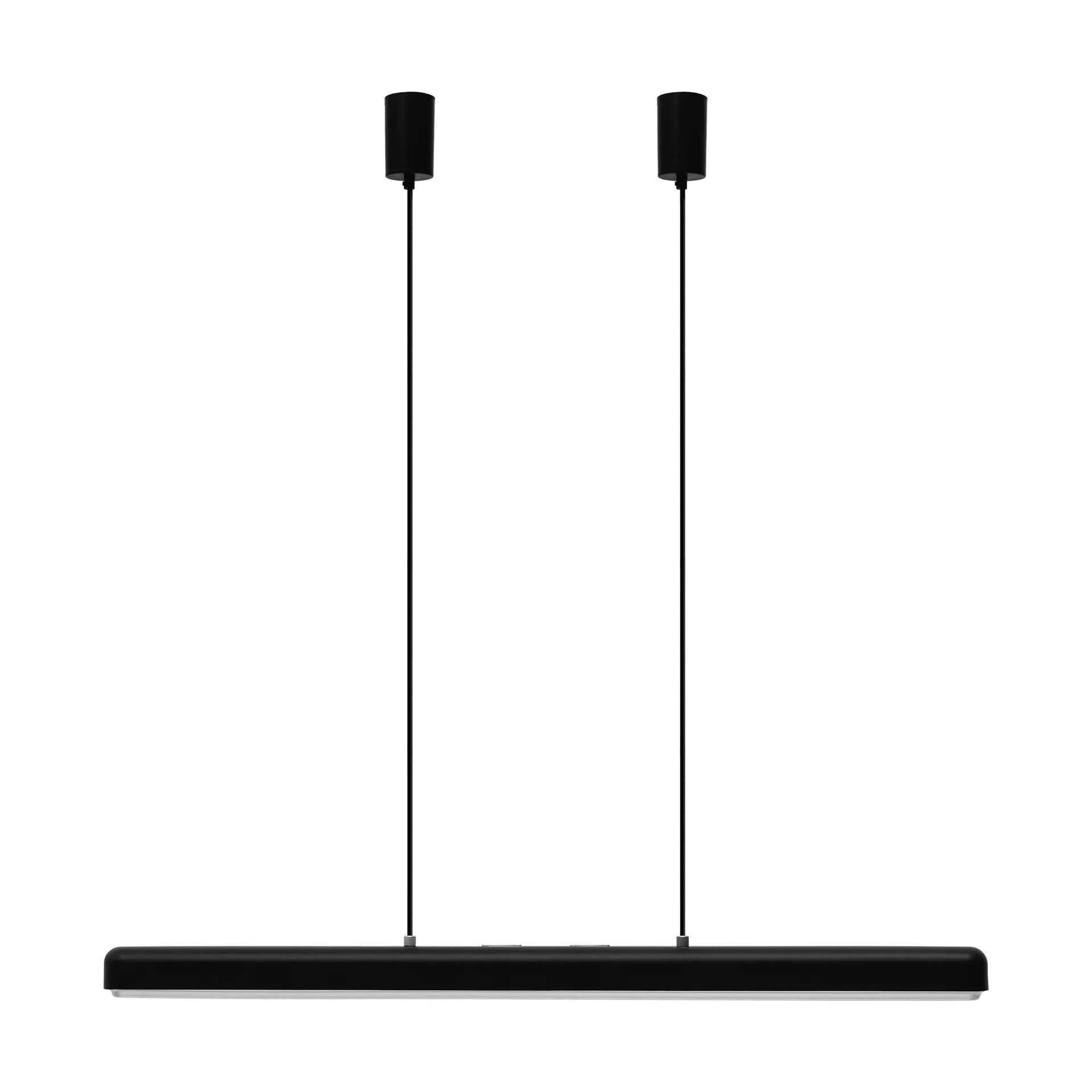Hazel branch loftlampe, Black-steel Umage