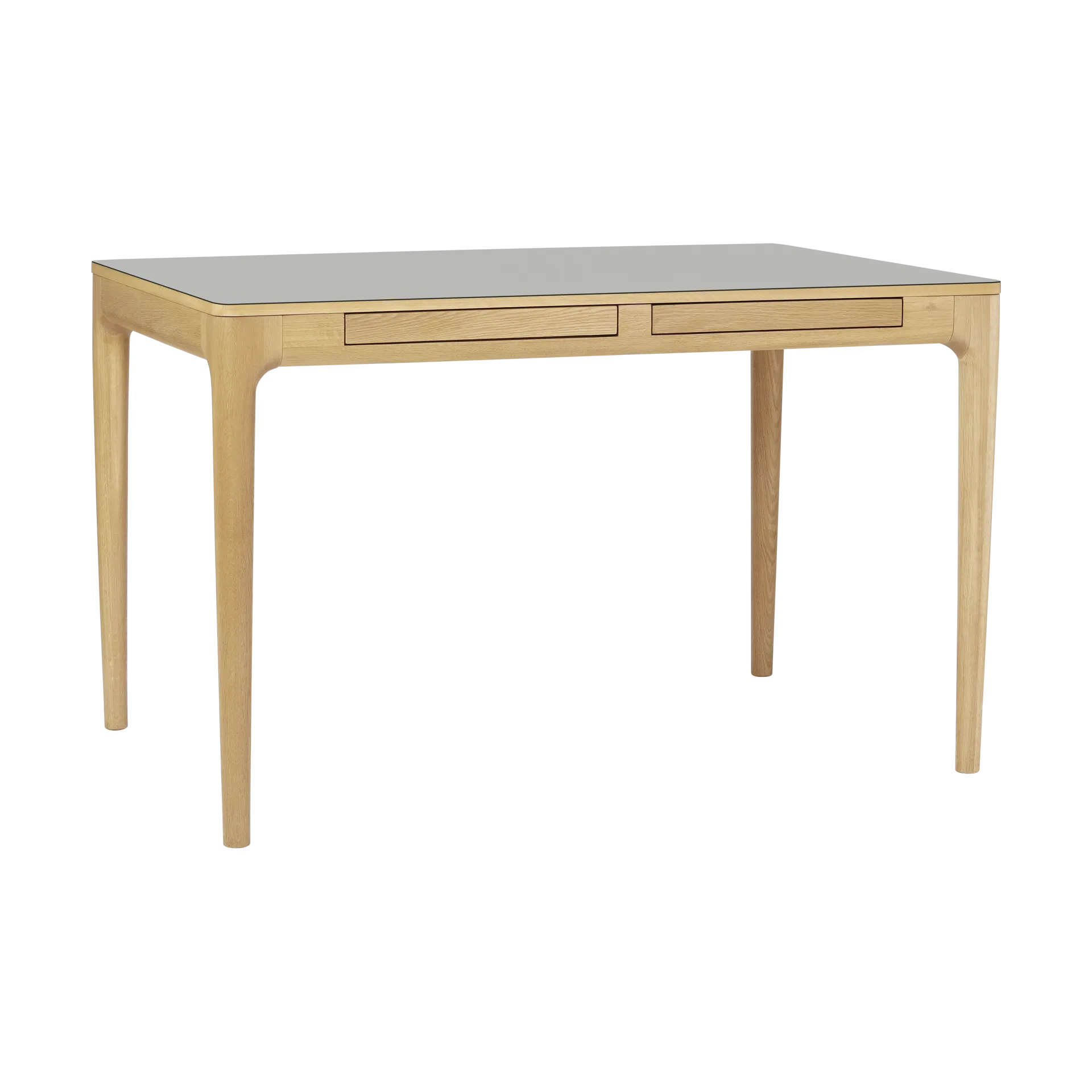 Heart'n'Soul skrivebord 80x120 cm, Oak-Fenix cloud grey Umage