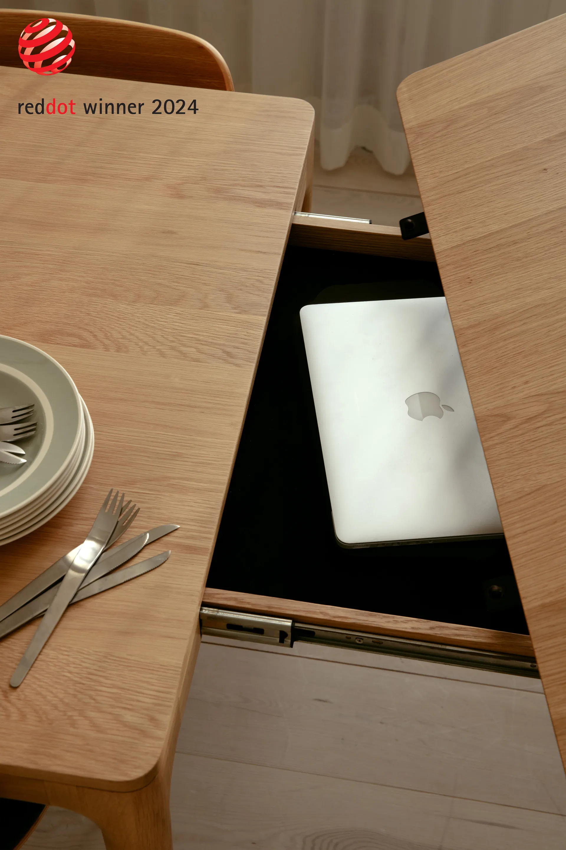 Heart'n'Soul spisebord 90x120 cm, Oak Umage