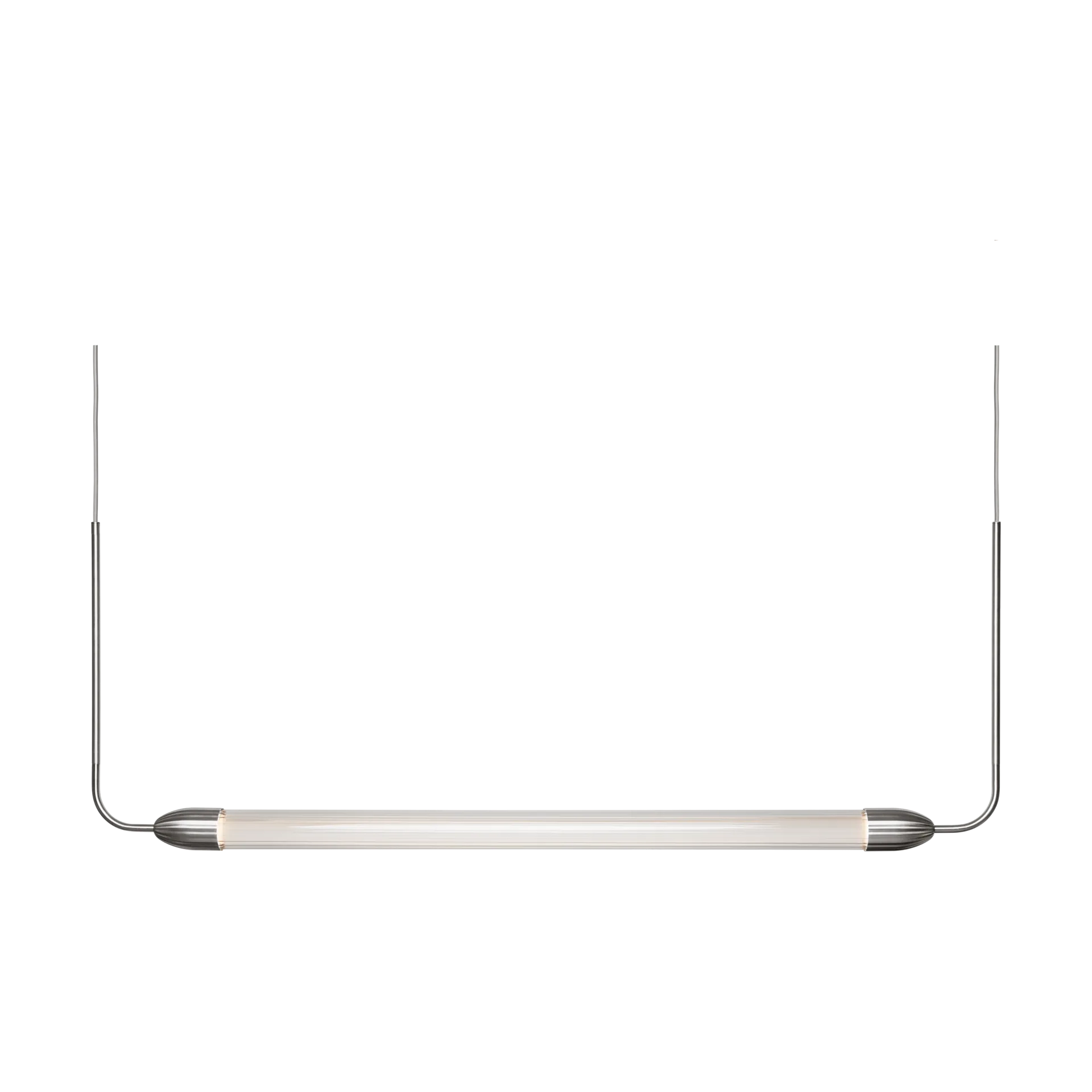Lemon Squeeze linear pendel, Polish steel Umage