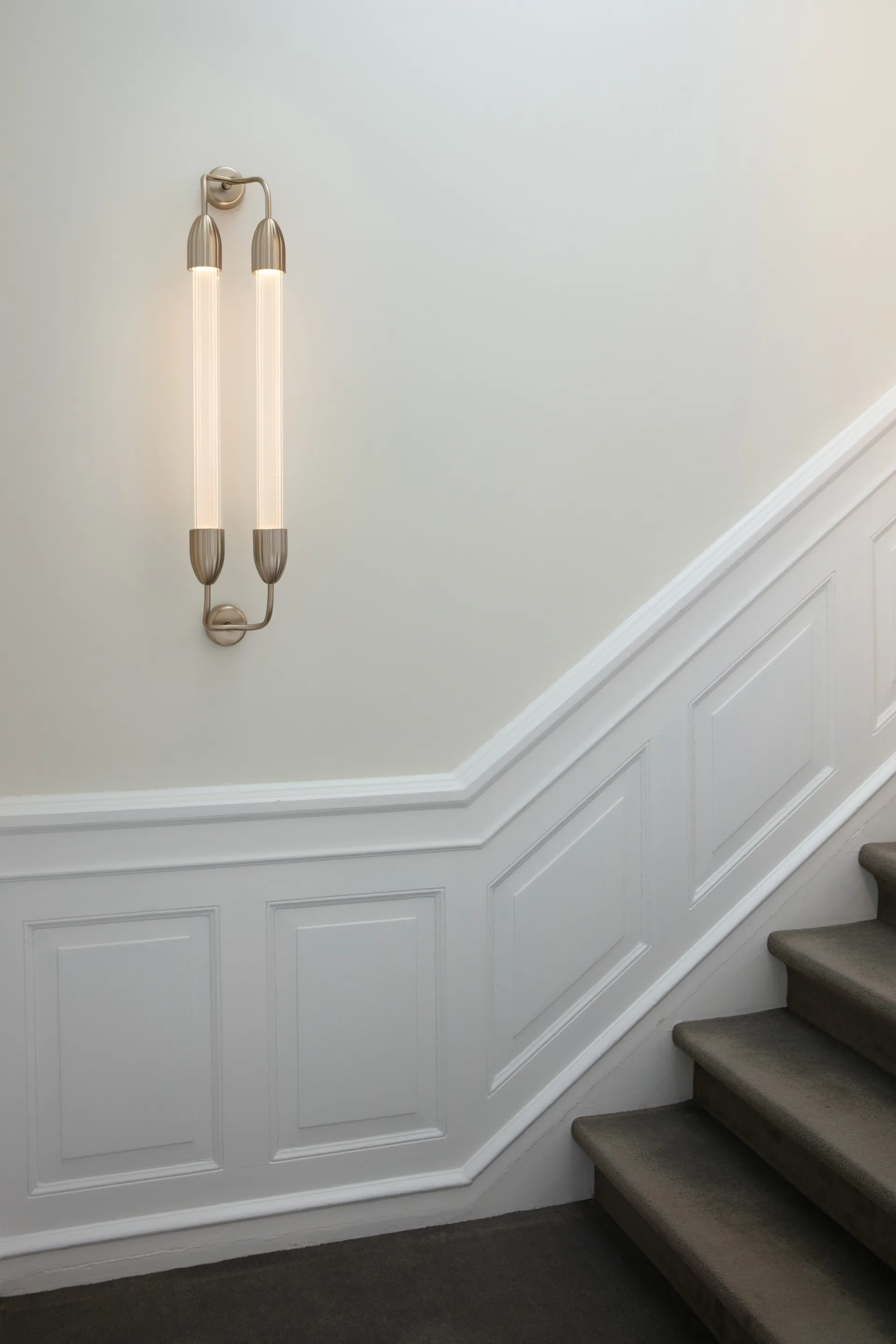 Lemon Squeeze Wall long væglampe, Double plated brass Umage