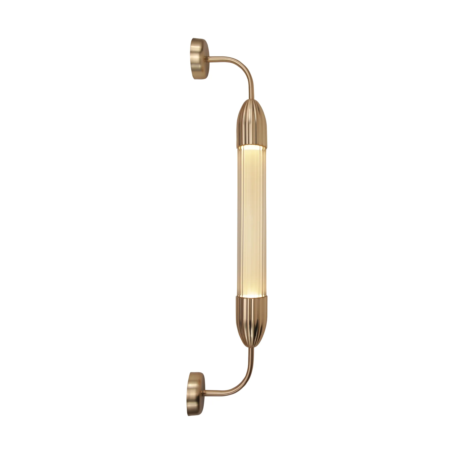 Lemon Squeeze Wall short væglampe, Single plated brass Umage