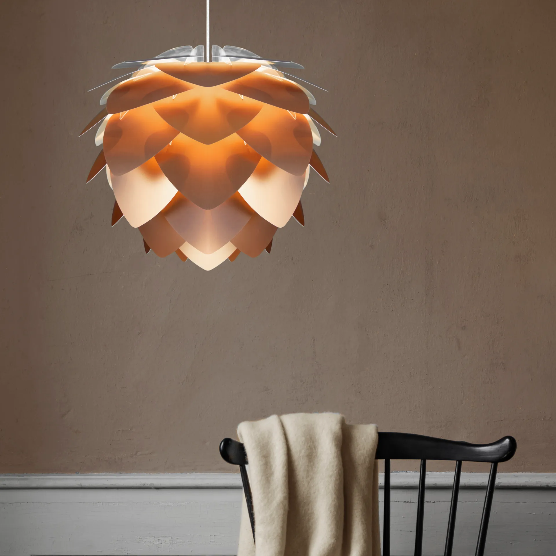 Silvia lampe bronze, Ø50 cm Umage