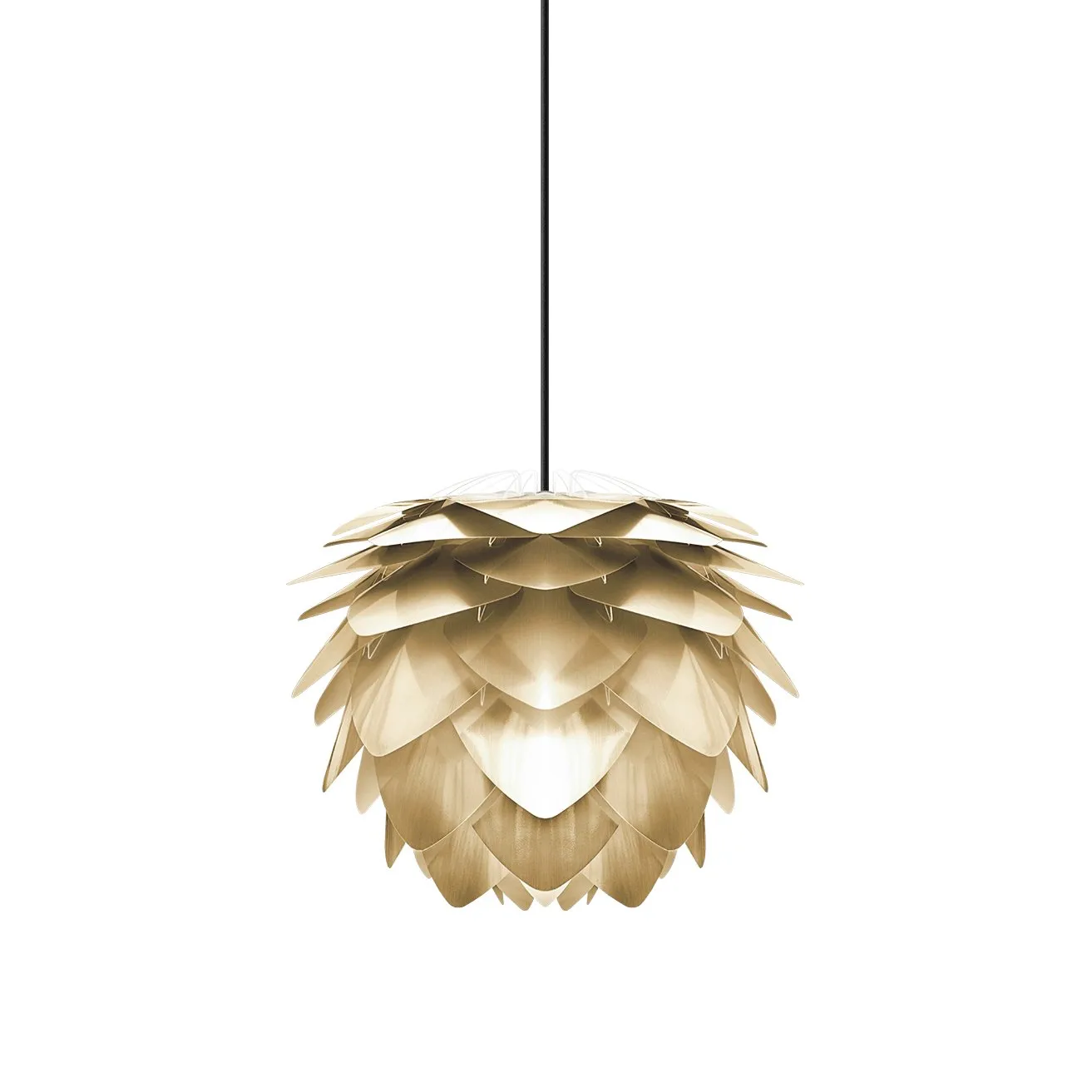 Silvia lampe børstet messing, Ø 45 cm Umage