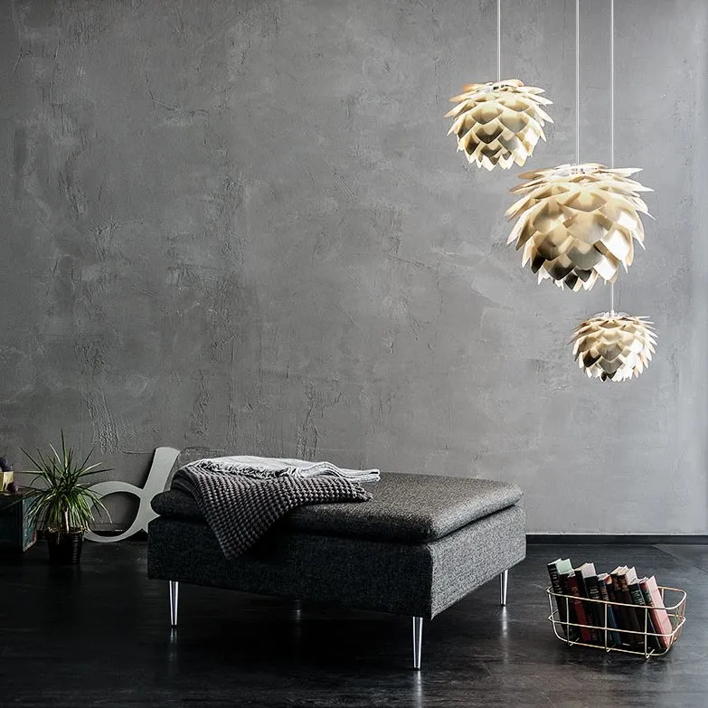 Silvia lampe børstet messing, Ø 45 cm Umage