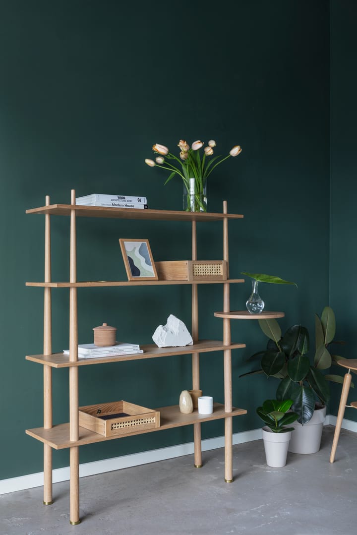 Stories reol med 4 hylder, Oak Umage