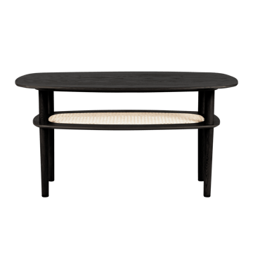 Together Sleek Rectangle sofabord 60x100 cm - Black oak - Umage