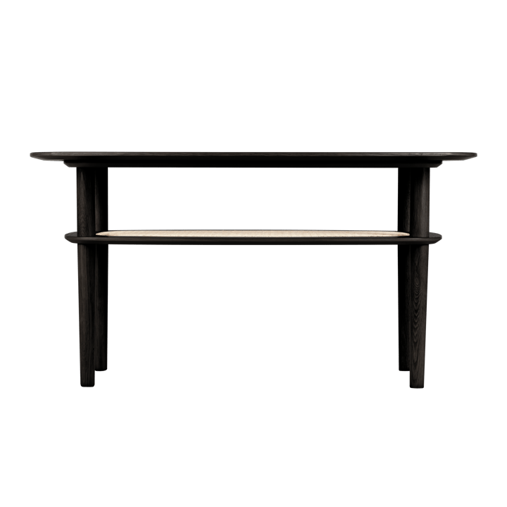 Together Sleek Rectangle sofabord 60x100 cm, Black oak Umage