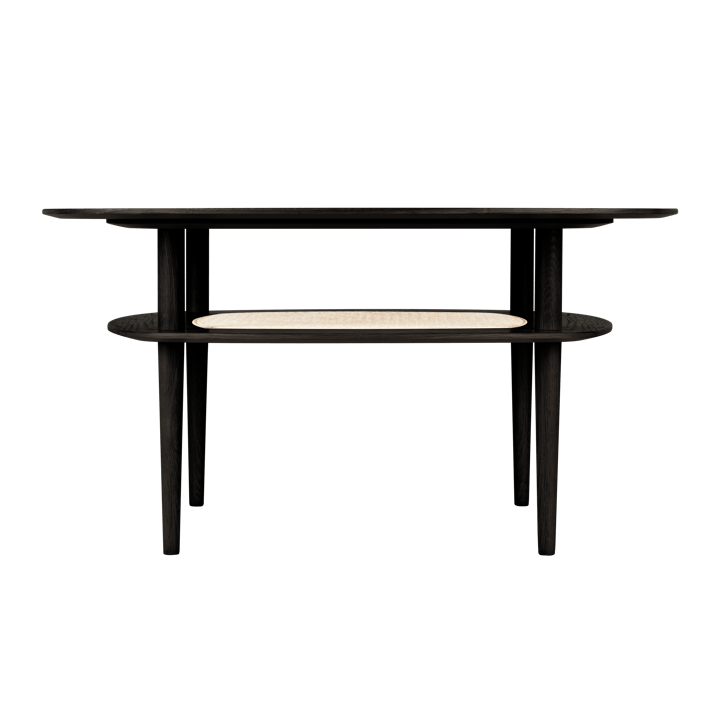 Together Smooth Square sofabord 100x100 cm, Black oak Umage