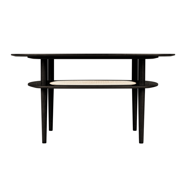 Together Smooth Square sofabord 100x100 cm - Black oak - Umage