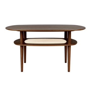 Together Smooth Square sofabord 100x100 cm - Dark oak - Umage