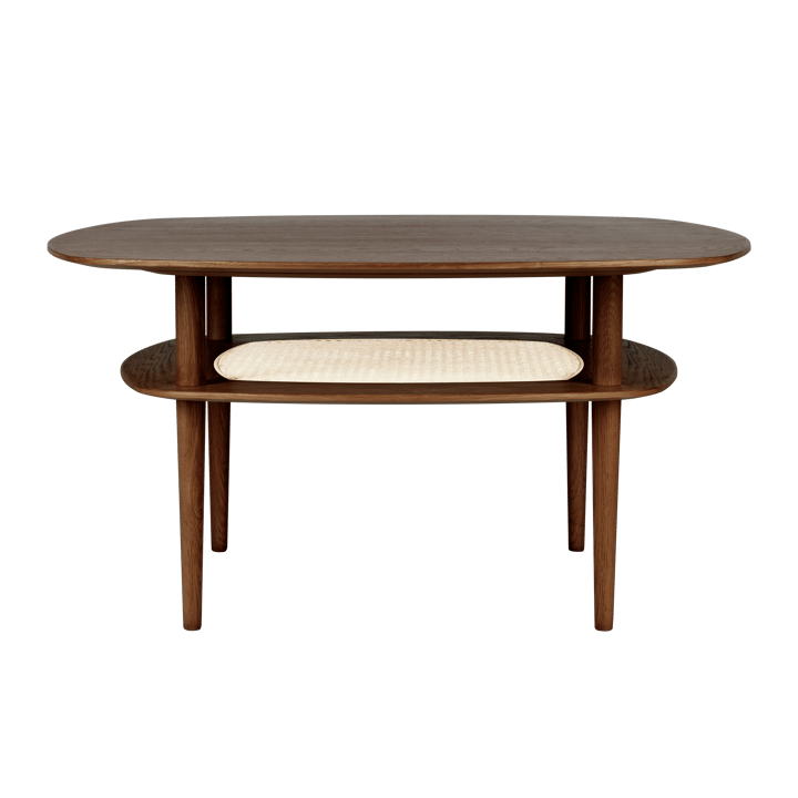Together Smooth Square sofabord 100x100 cm, Dark oak Umage