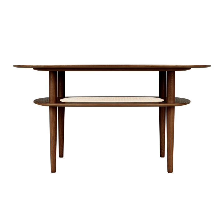 Together Smooth Square sofabord 100x100 cm, Dark oak Umage