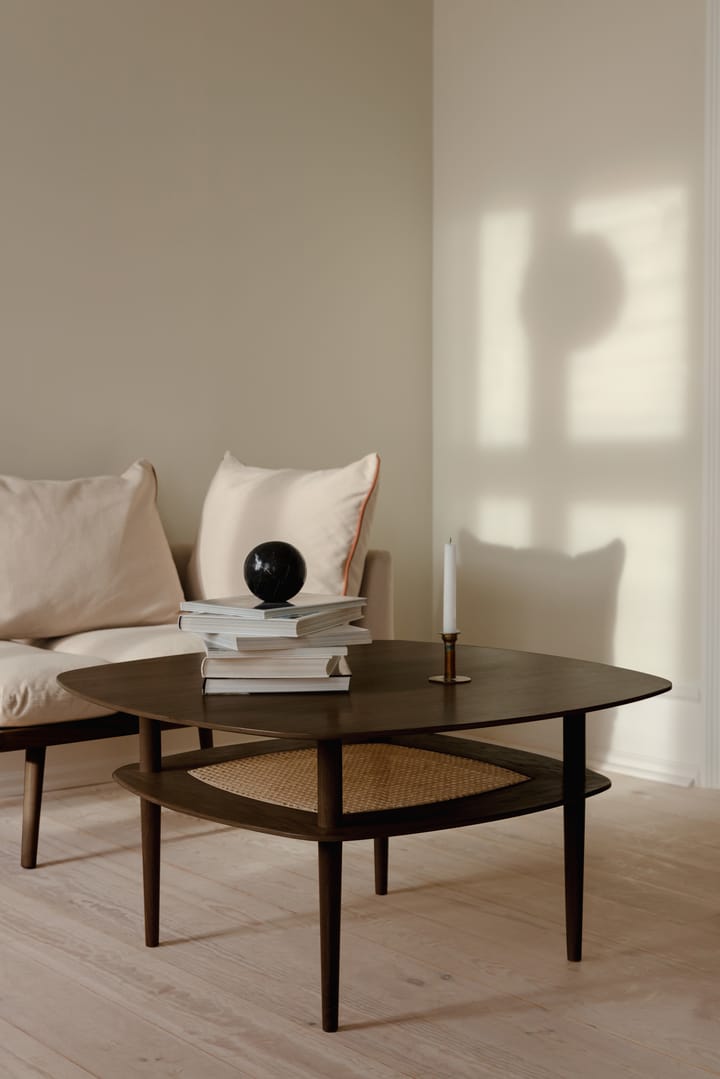Together Smooth Square sofabord 100x100 cm, Dark oak Umage