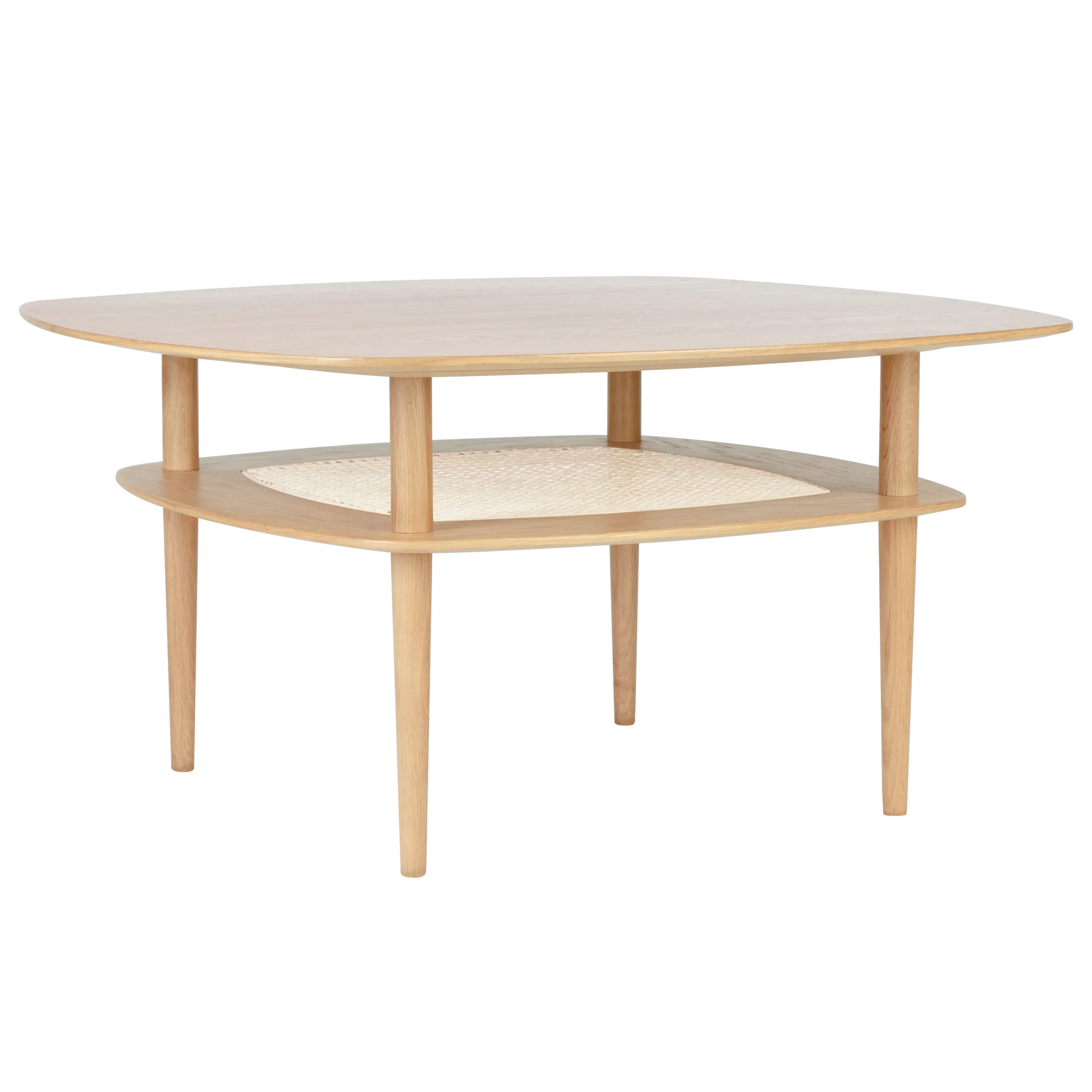 Together Smooth Square sofabord 100x100 cm, Oak Umage
