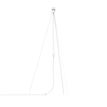 Tripod lampestativ gulv - hvid - Umage