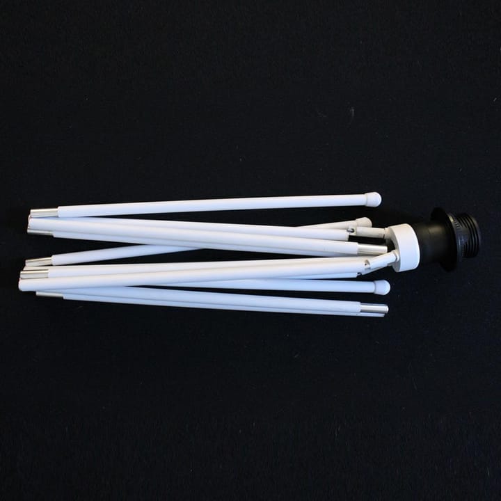 Tripod lampestativ gulv, hvid Umage