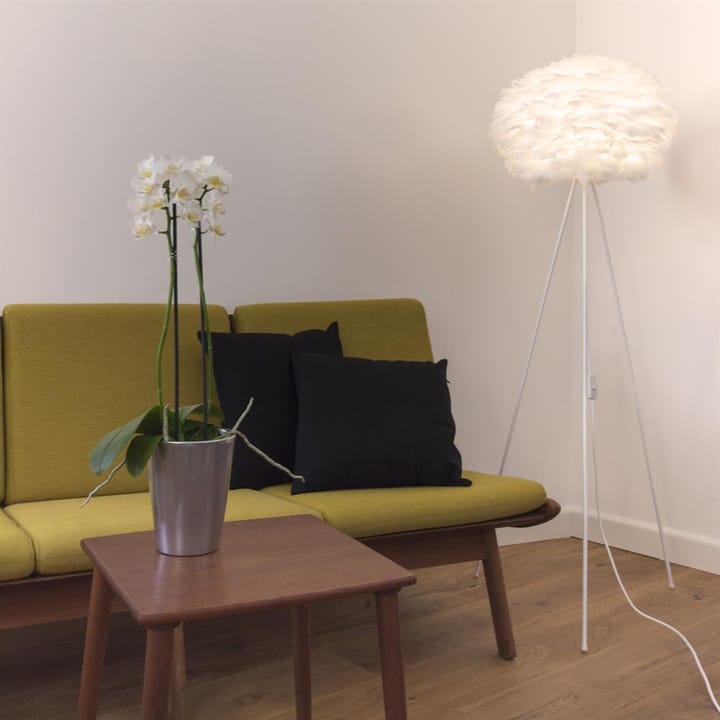 Tripod lampestativ gulv, hvid Umage