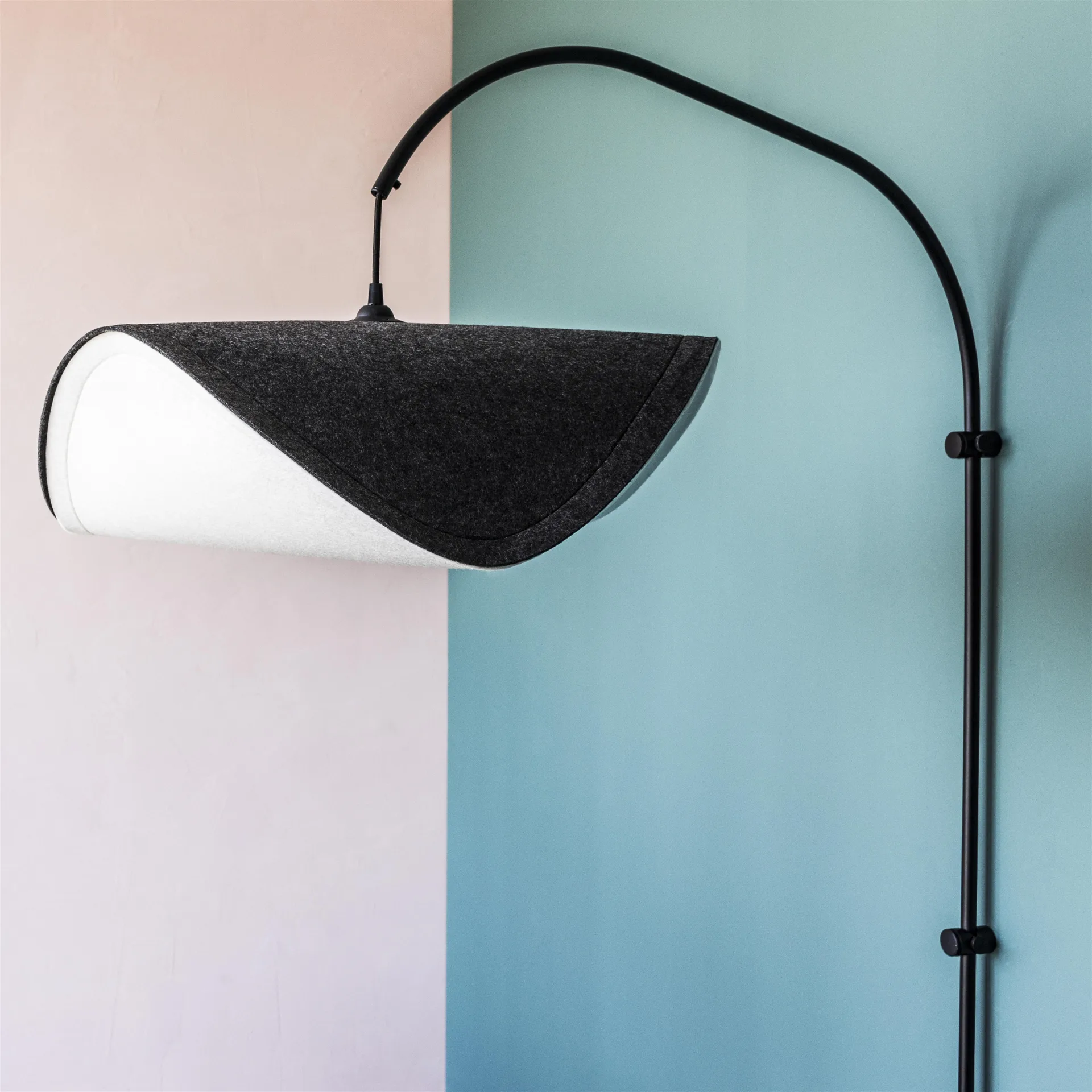 Willow vægophæng enkelt, sort Umage