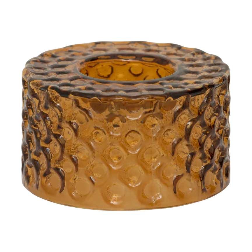 Belo fyrfadsstage Ø10 cm, Golden orange URBAN NATURE CULTURE