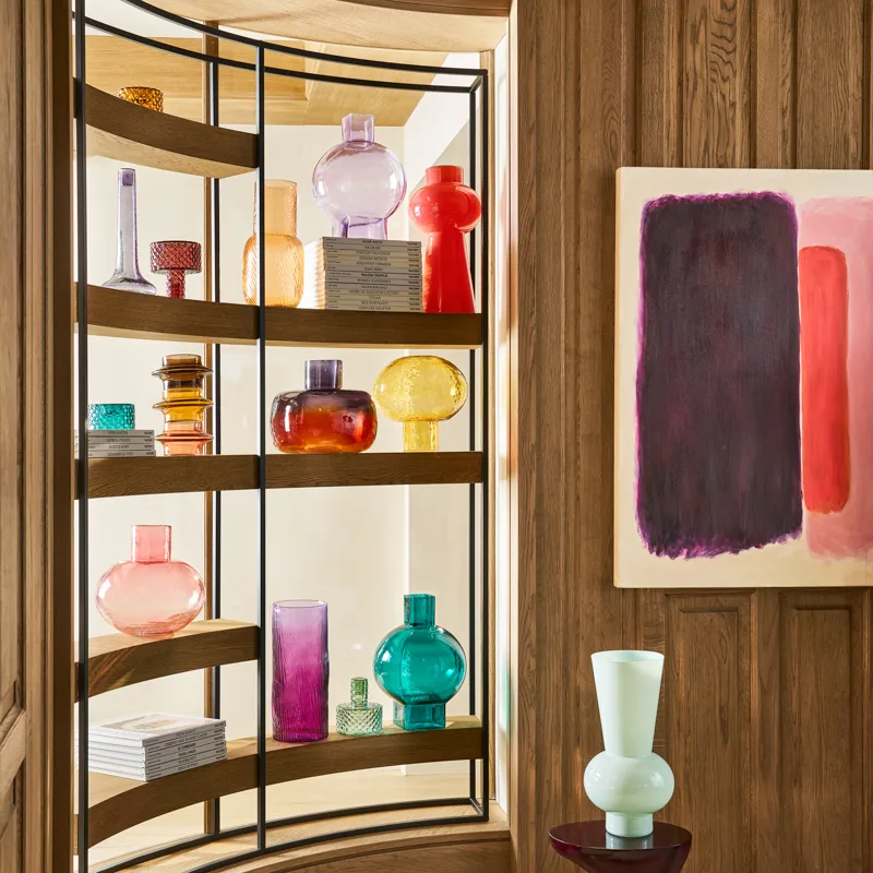 Belo fyrfadsstage Ø10 cm, Golden orange URBAN NATURE CULTURE