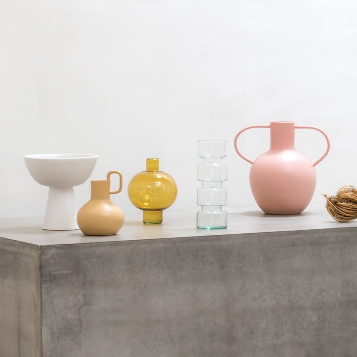 Essa vase 19 cm - Sand (gul) - URBAN NATURE CULTURE