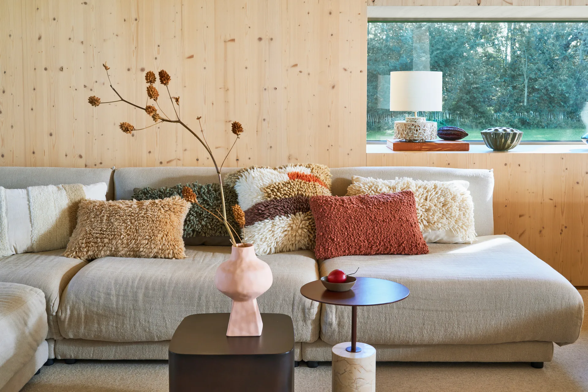 Evan sidebord 34 cm, Brown URBAN NATURE CULTURE