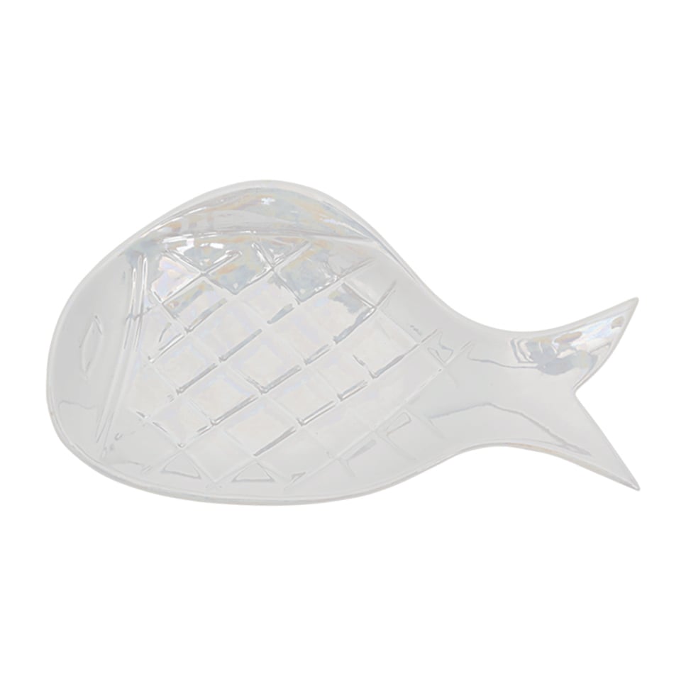 URBAN NATURE CULTURE Fish skål 20 cm Mother of pearl