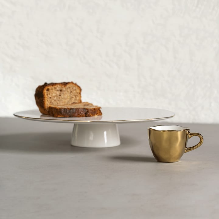 Good Morning kagefad Ø29 cm, White/Gold URBAN NATURE CULTURE