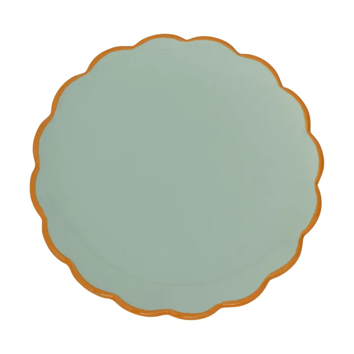 Good Morning sculpted tallerken - Celadon - URBAN NATURE CULTURE