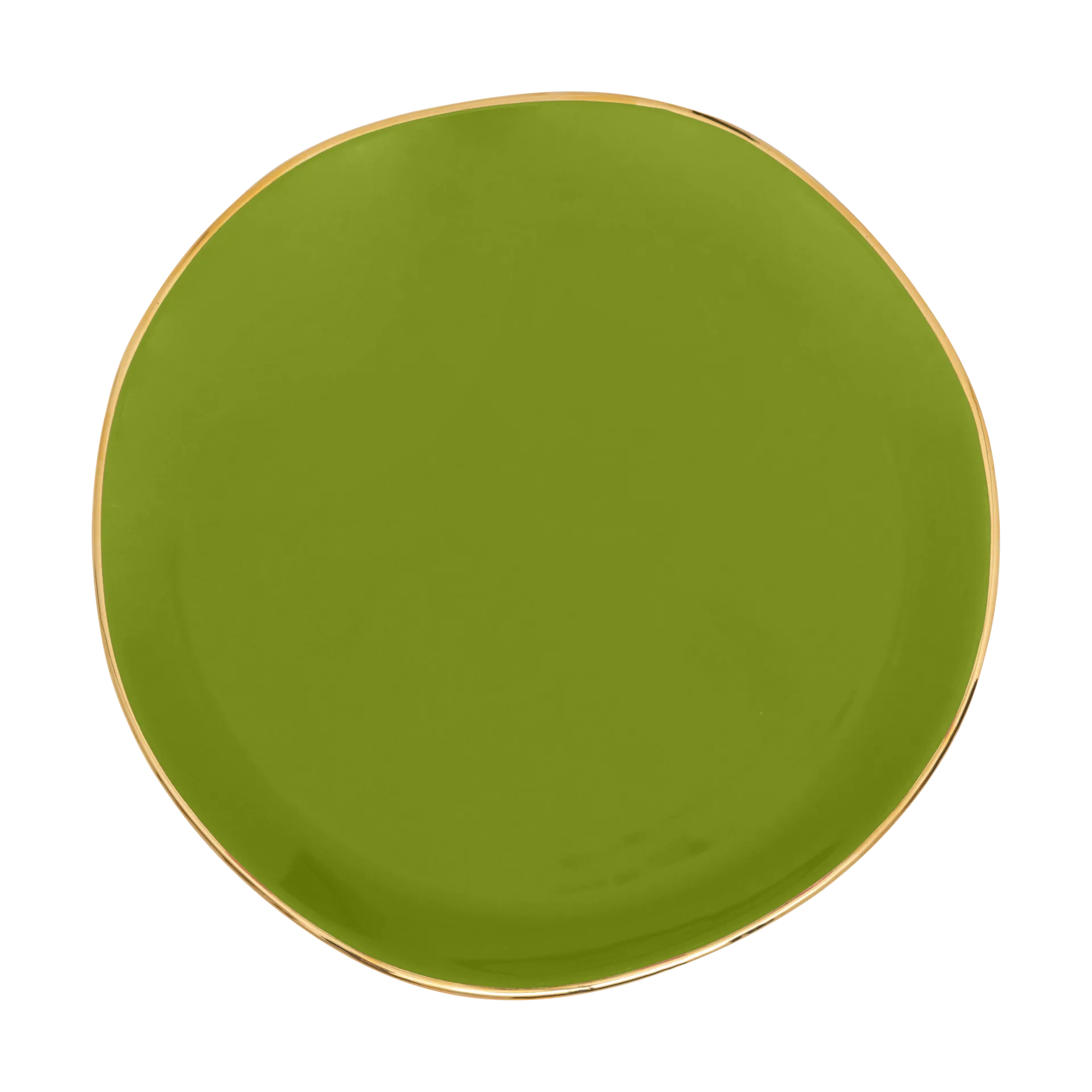 Good Morning tallerken 17 cm hvid, Evergreen sprig URBAN NATURE CULTURE