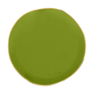 Good Morning tallerken 17 cm hvid - Evergreen sprig - URBAN NATURE CULTURE