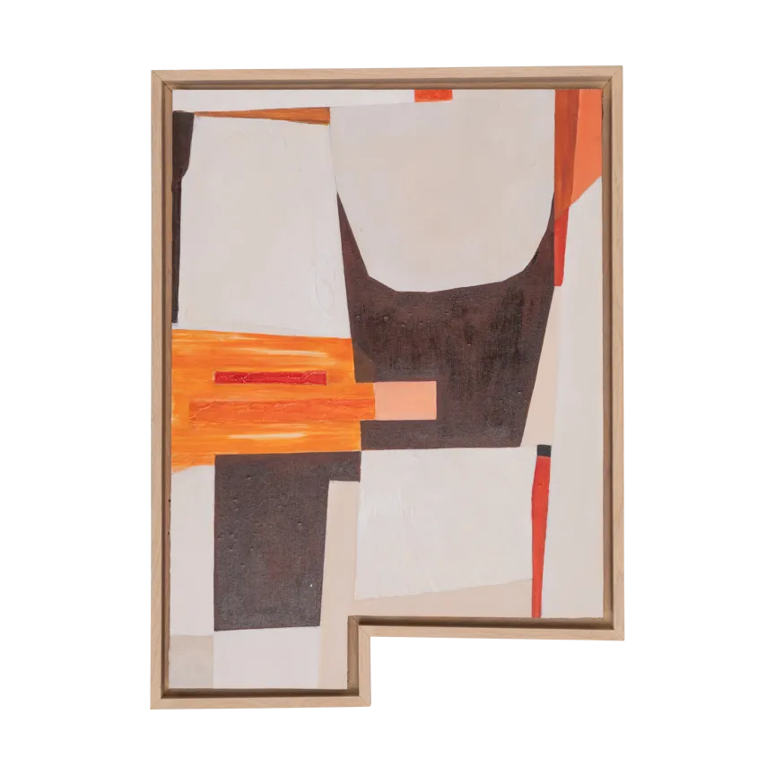 Julio vægdekoration 54,4x74,4 cm, Flerfarvet URBAN NATURE CULTURE