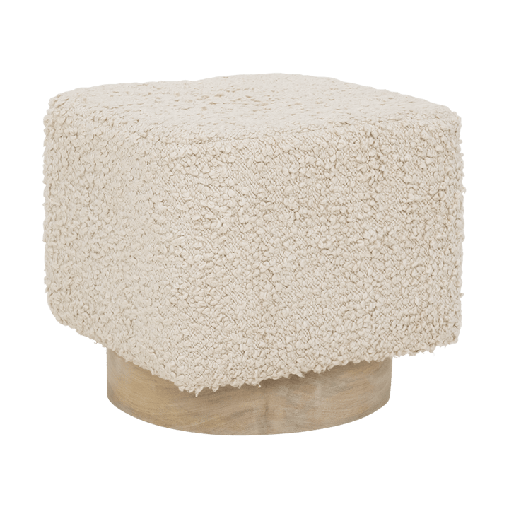 Kaura siddepuf 38 cm, Off white URBAN NATURE CULTURE