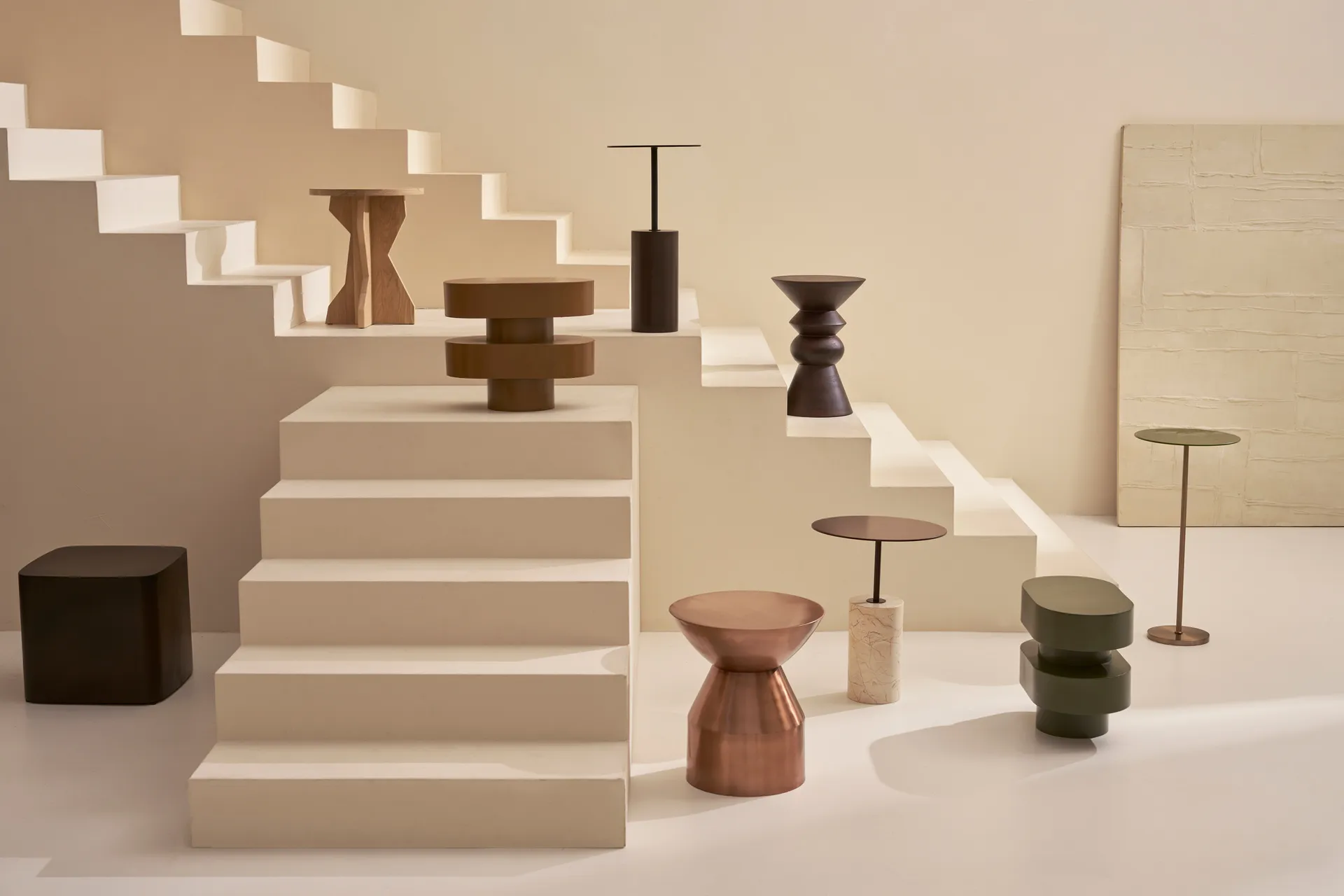 Lena sidebord 40 cm, Gold URBAN NATURE CULTURE