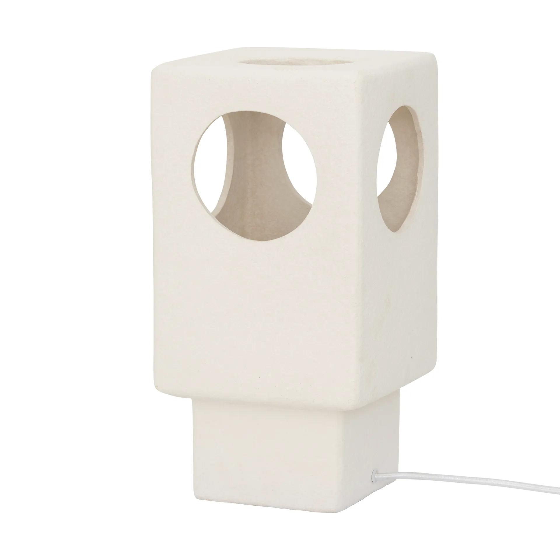 Lycka bordlampe 38 cm, White URBAN NATURE CULTURE