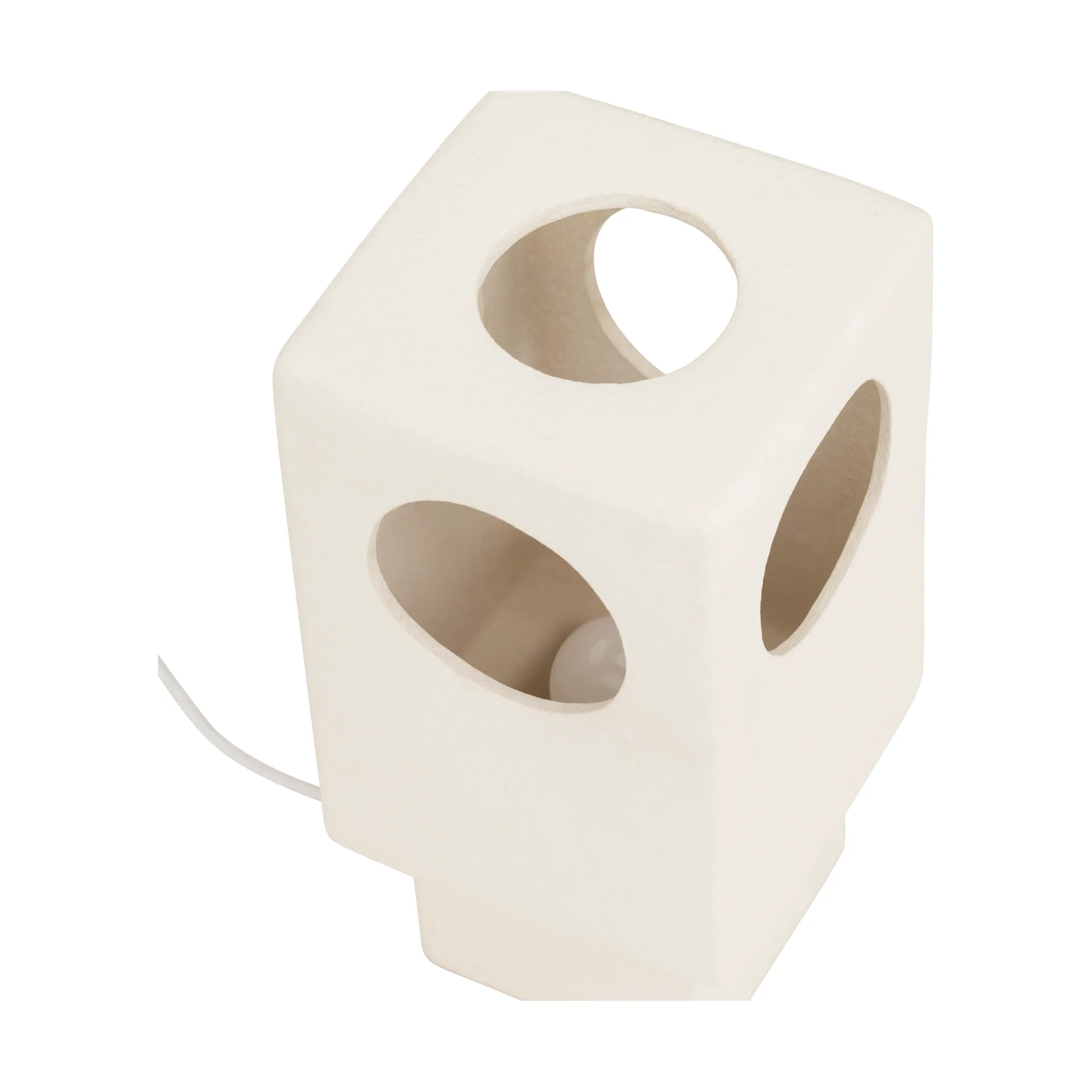 Lycka bordlampe 38 cm, White URBAN NATURE CULTURE