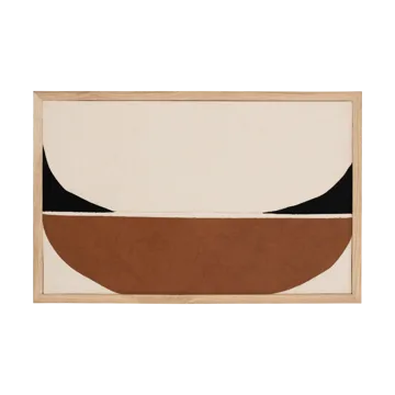 Ocaso A plakat 45x70 cm - White-brown - URBAN NATURE CULTURE