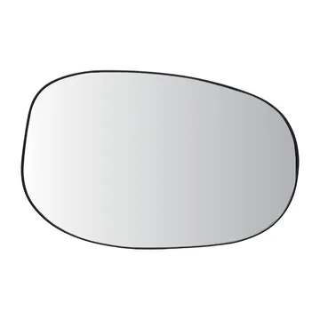 Organic spejl 54x34,5 cm - Black - URBAN NATURE CULTURE