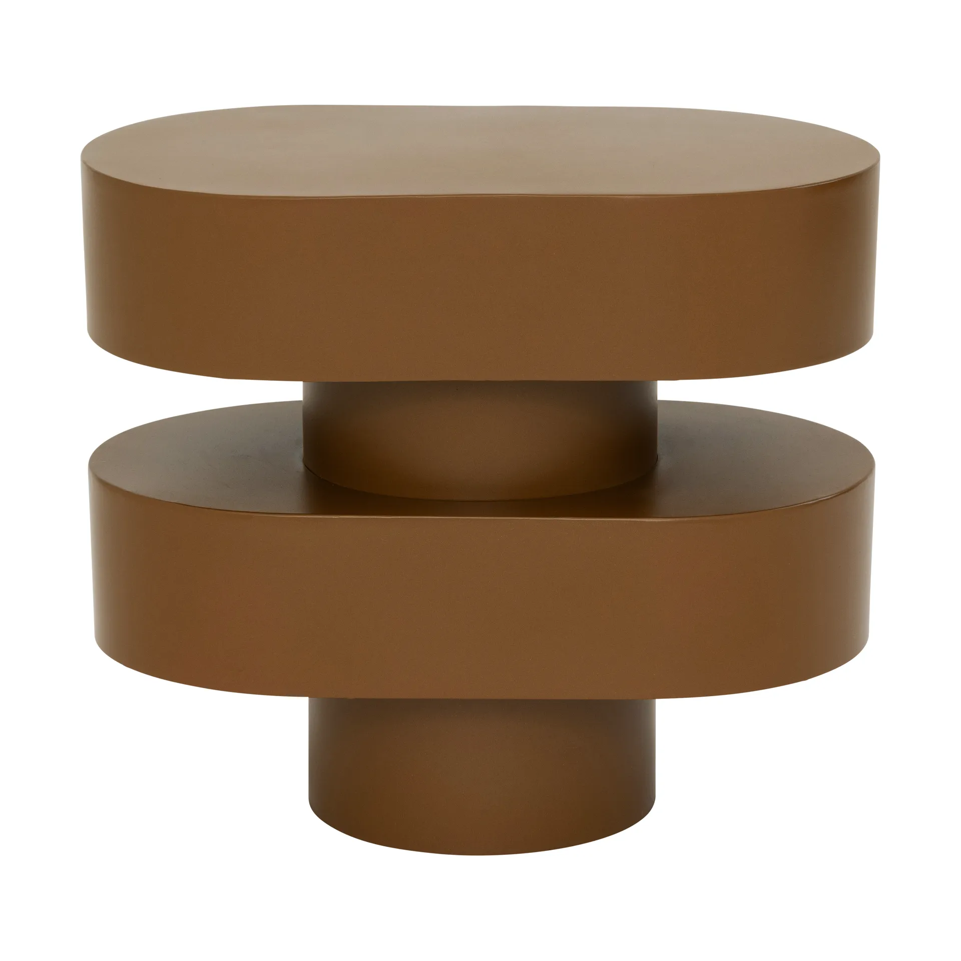 Ovaali sidebord 34 cm, Golden brown URBAN NATURE CULTURE