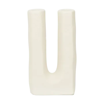 Tomas fyrfadsstage 11 cm - Off white - URBAN NATURE CULTURE